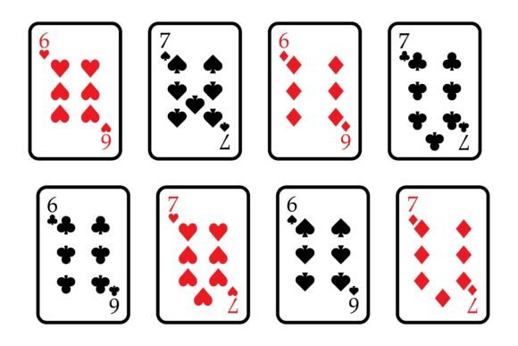 Download Casino Poker Cards Game Elements Set - Element Collection