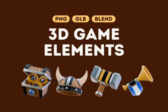 Download Epic 3D Game Elements Bundle Set 5 - Element Collection