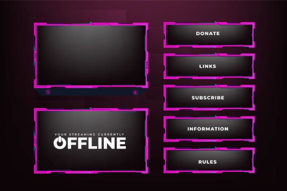 Download Overlay Screen Frame for Girl Gamers - Premium Bundle