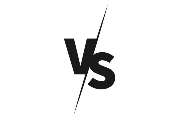 Download Vs Logo. Black Letters Emblem. Battle Ve - Letter Collection