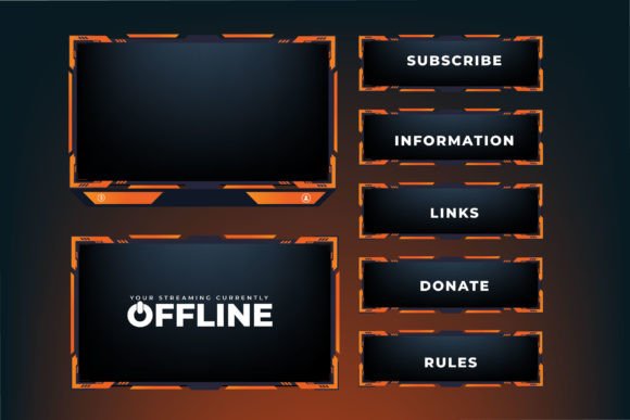 Download Live Streaming Screen Interface Vector - Premium Resources