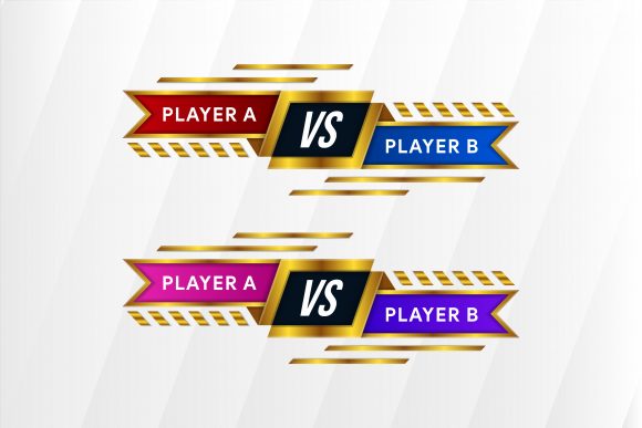 Download Versus Element Banner Gold Frame - Element Collection