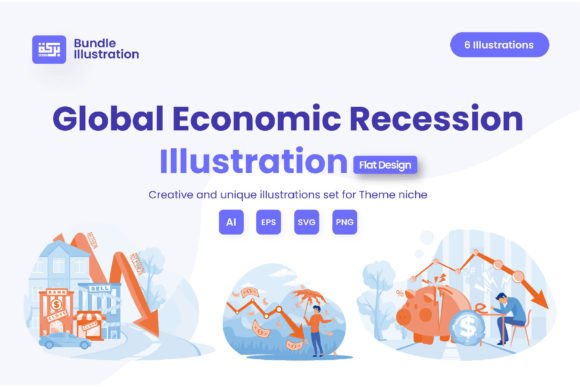 Download Global Economic Recession Illustration - Economic Collection